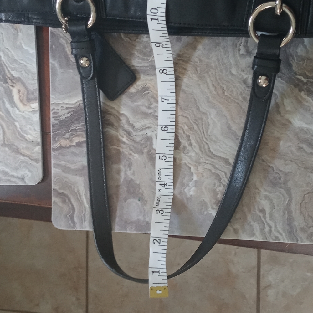 coach black leather bag - Picture 11 of 11